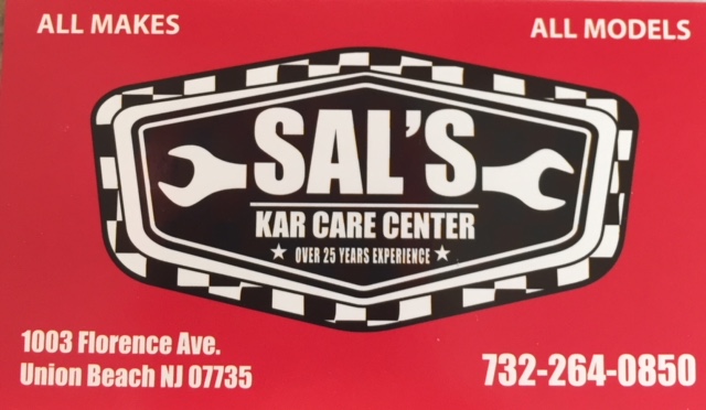 Sals Kar Car Center | 1003 Florence Ave, Union Beach, NJ 07735 | Phone: (732) 264-0850