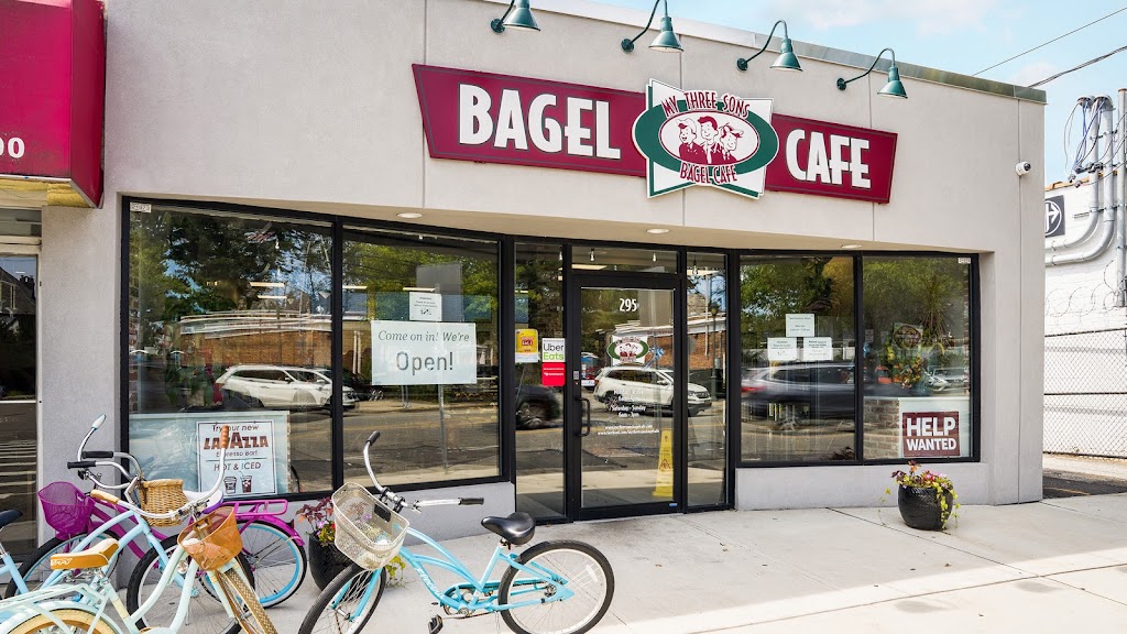 My Three Sons Bagel Cafe (Covert Ave) | 88 Covert Ave, Stewart Manor, NY 11530 | Phone: (516) 437-4447