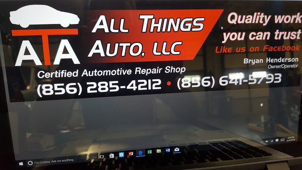 All Things Auto, LLC | 852 N Pearl St, Bridgeton, NJ 08302 | Phone: (856) 641-5793
