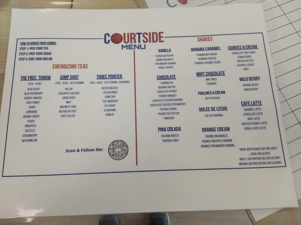 Courtside Nutrition | 3466 Main St, Coventry, CT 06238 | Phone: (860) 877-7604