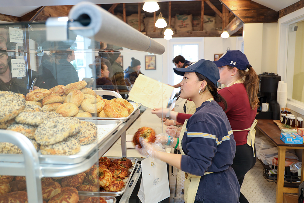 The Blue House Bagel Co. & Cafe | 161 Albany Turnpike, Canton, CT 06019 | Phone: (860) 352-2936