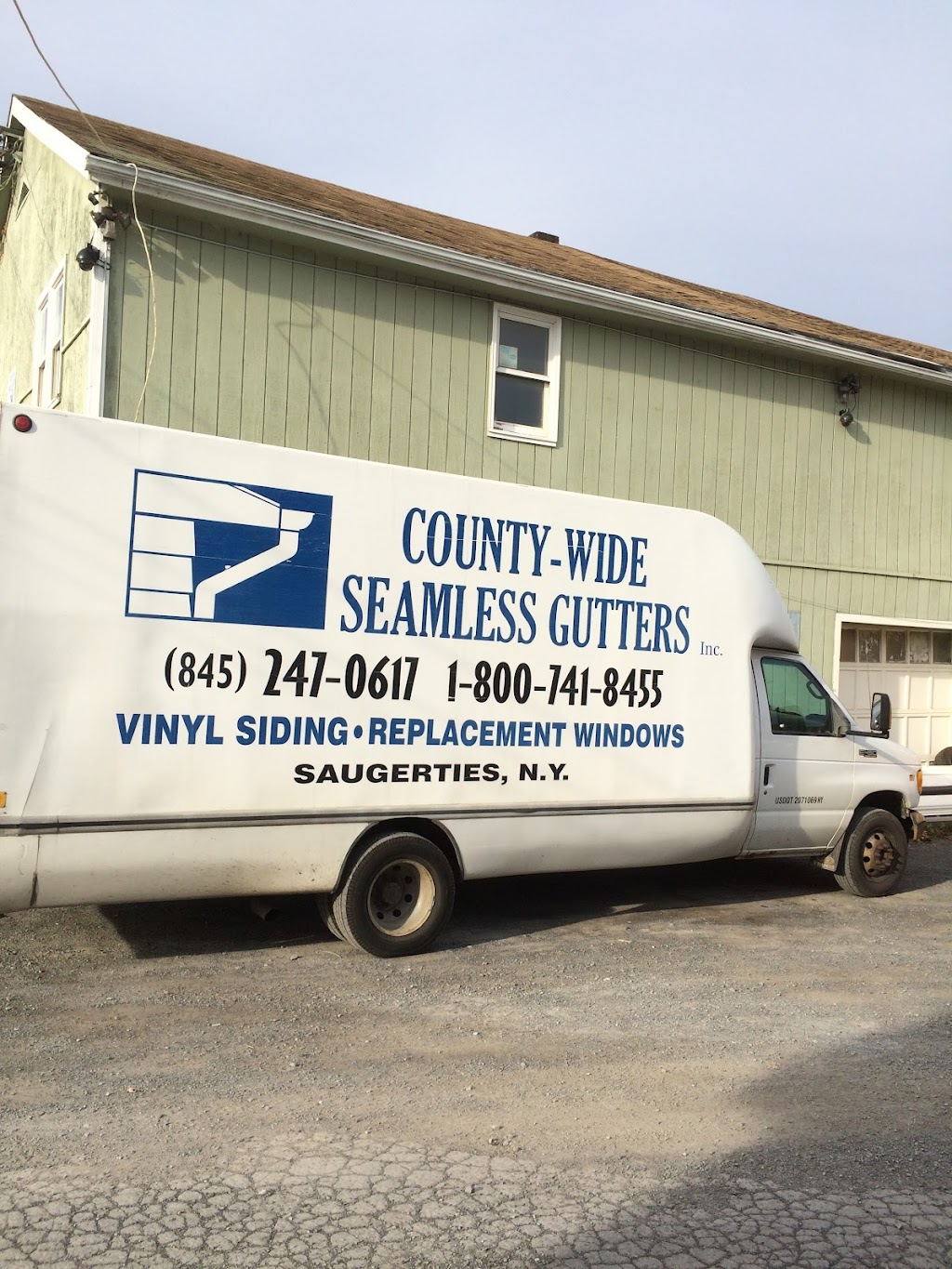 County-Wide Seamless Gutters | 127 Mary Ann Ave, Saugerties, NY 12477 | Phone: (845) 247-0617