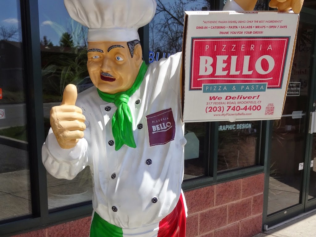 Pizzeria Bello | 317 Federal Rd, Brookfield, CT 06804 | Phone: (203) 740-4400