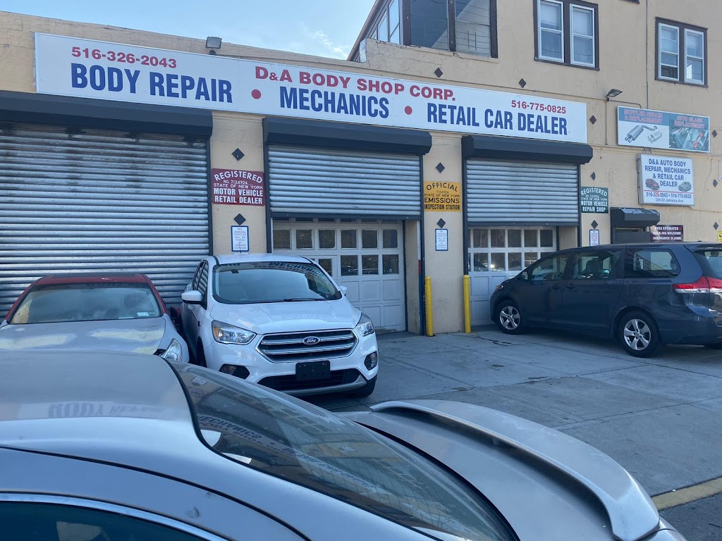 D & A Auto Body & Mechanic Repair Corp | 226-02 Jamaica Ave, Floral Park, NY 11001 | Phone: (516) 326-2043