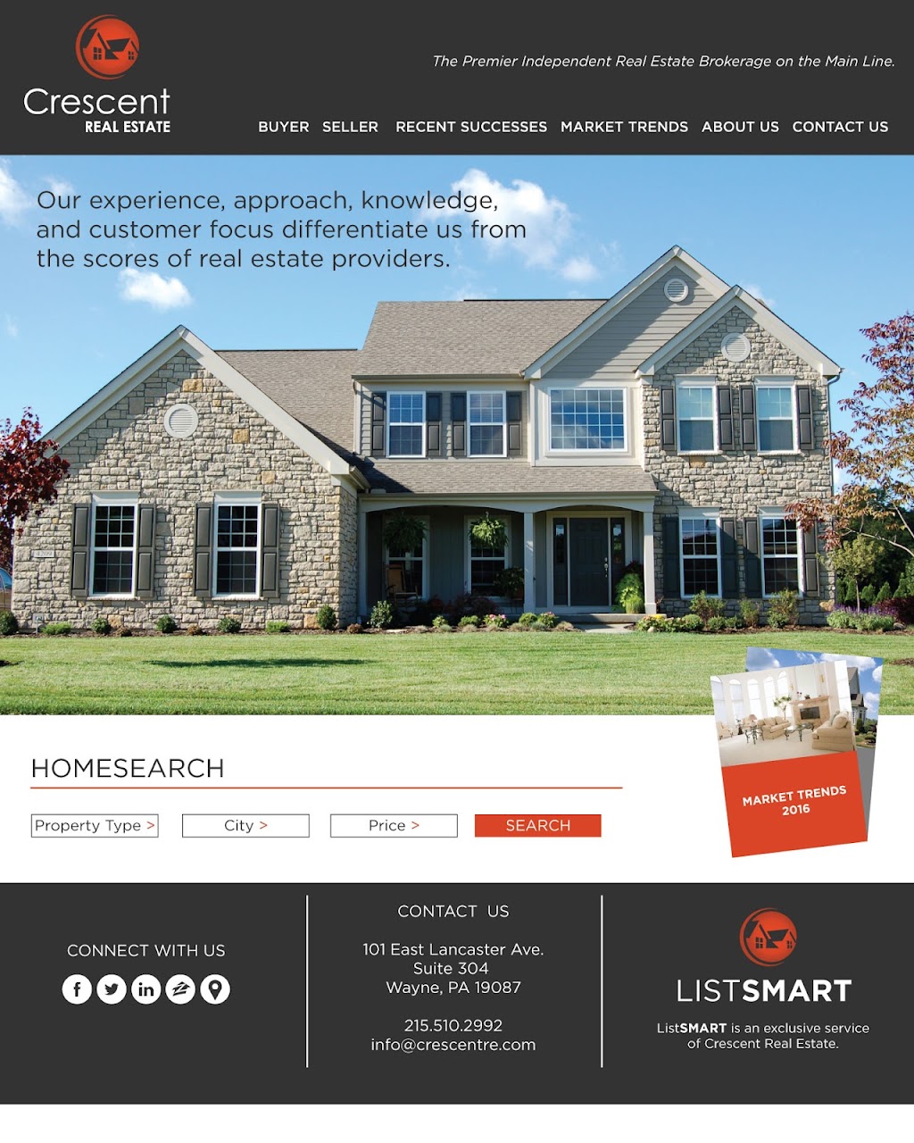 Crescent Real Estate Brokerage | 400 W Wayne Ave, Wayne, PA 19087 | Phone: (215) 510-2992