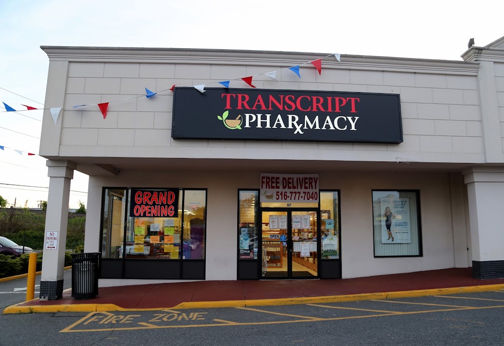 Transcript Pharmacy | 87 Hempstead Tpke, Farmingdale, NY 11735 | Phone: (516) 777-7040