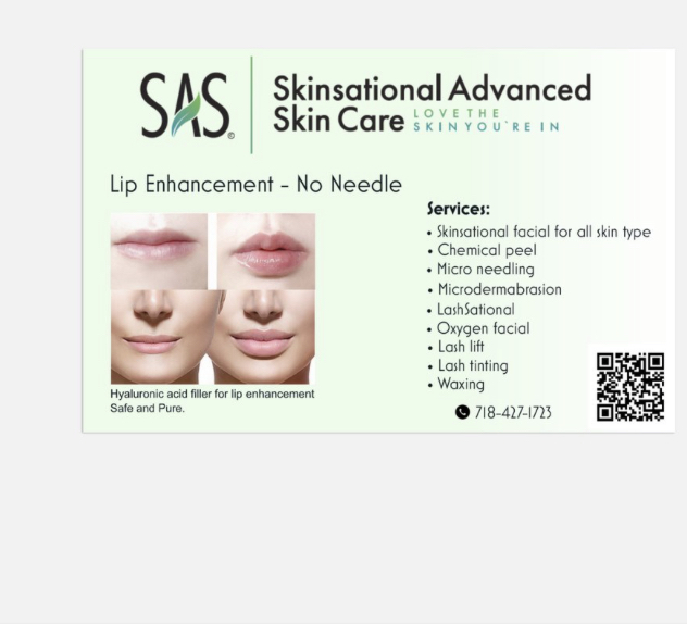 Skinsational Advanced Skin care | North St Shopping Cntr Inside of Peacock Alley Suites 106 Next to Auto Zone & Dollar Store, 1 Padanaram Rd, Danbury, CT 06811 | Phone: (718) 427-1723