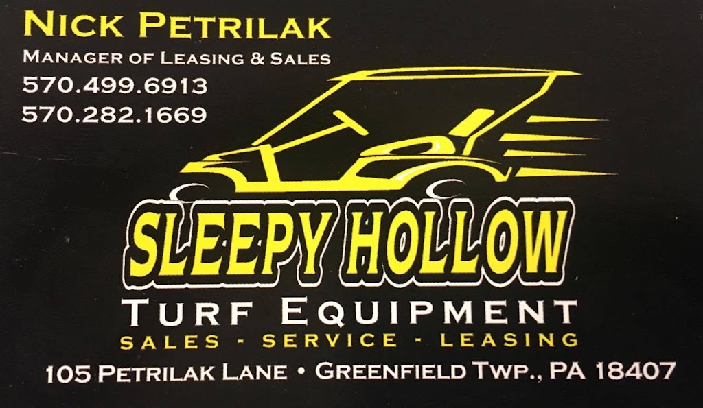 Sleepy Hollow Turf Equipment | 105 Petrilak Ln, Greenfield Township, PA 18407 | Phone: (570) 282-1669