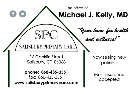 Michael J. Kelly, MD | 16 Conklin St, Salisbury, CT 06068 | Phone: (860) 435-3551