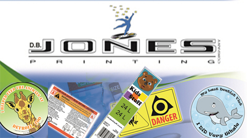 D.B. Jones Printing Company (Sticker and Label Printing) | Nathan Drive, Old Bridge, NJ 08857 | Phone: (732) 688-3575