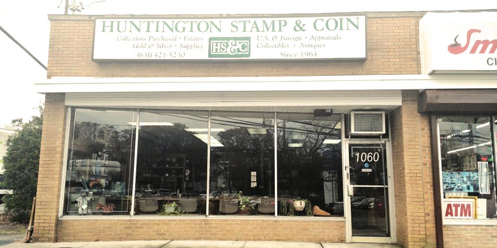 Huntington Stamp & Coin | 1060 E Jericho Turnpike, Huntington, NY 11743 | Phone: (631) 421-5230