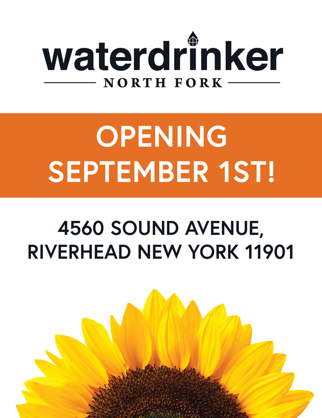 Waterdrinker North Fork | 4560 Sound Ave, Riverhead, NY 11901 | Phone: (631) 779-2130