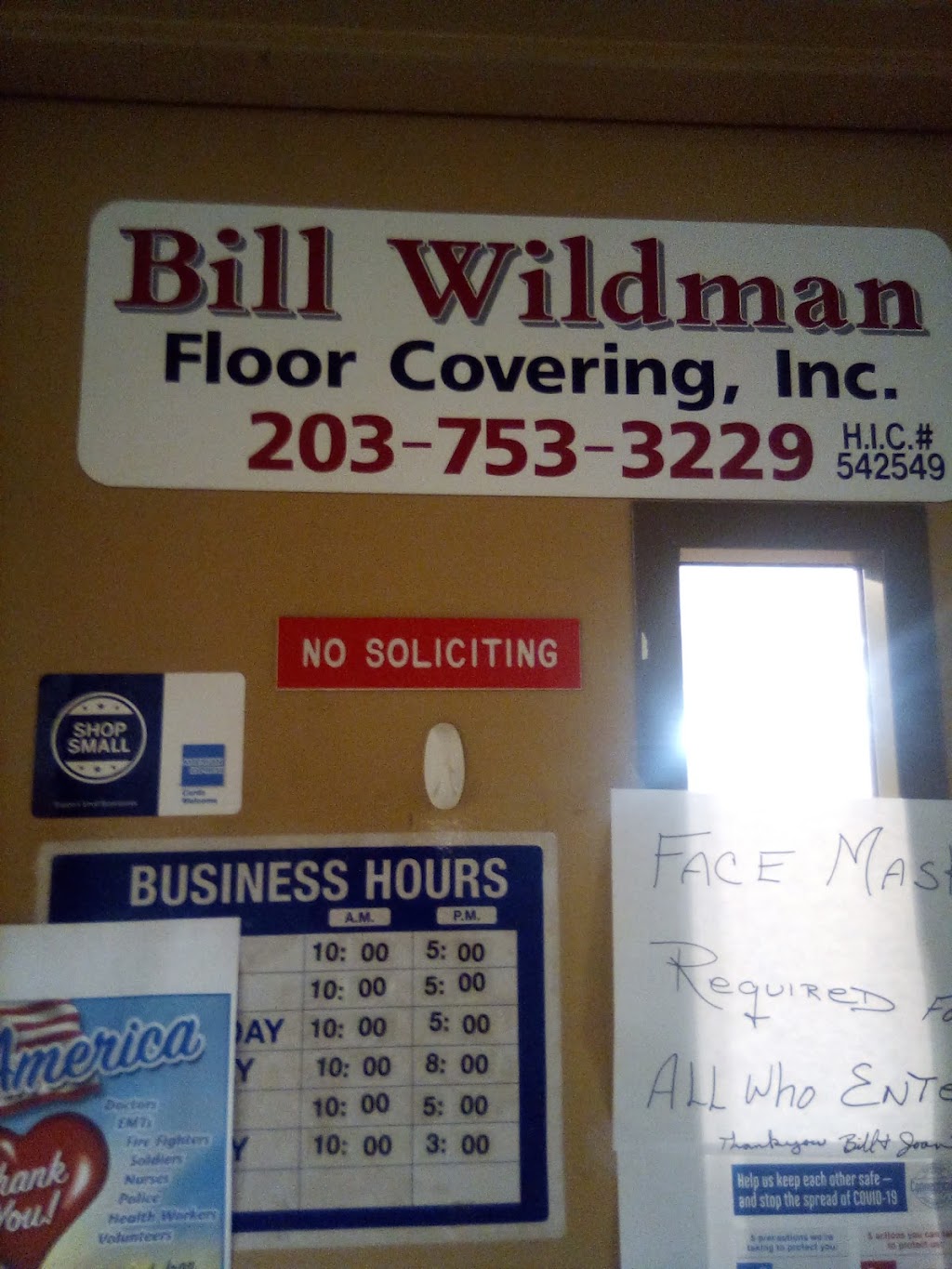 Bill Wildman Floor Covering Inc/Wholesale Warehouse Outlet | 1886 Watertown Ave, Waterbury, CT 06708 | Phone: (203) 753-3229