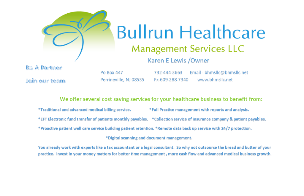 Bullrun Healthcare Management Services LLC | 7 Halka Way, Millstone, NJ 08510 | Phone: (732) 444-3663
