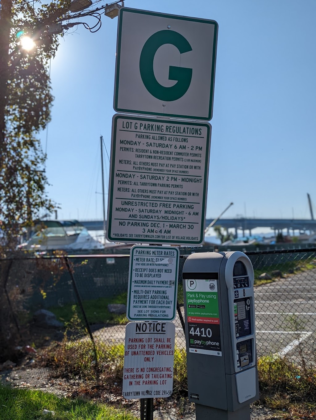 Lot G – Losee Park Parking Lot | 34CM+X9P, 238 Green St, Tarrytown, NY 10591 | Phone: (914) 631-7873