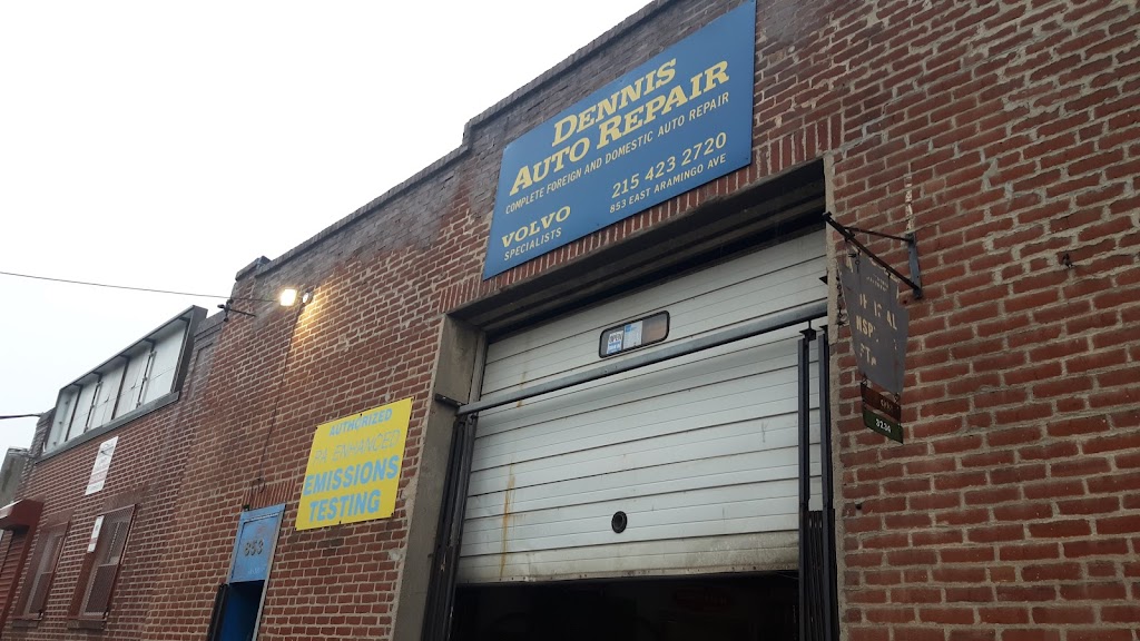 Dennis Auto Repair Shop | 853 Aramingo Ave, Philadelphia, PA 19125 | Phone: (215) 423-2720