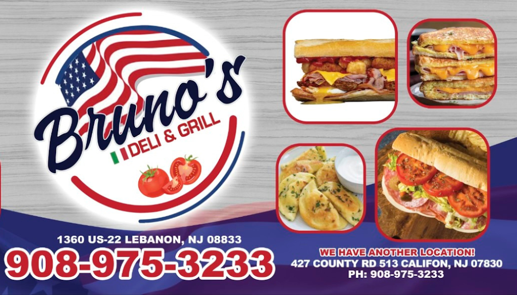 Bruno’s Deli And Grill Califon | 427 County Rd 513, Califon, NJ 07830 | Phone: (908) 975-3233