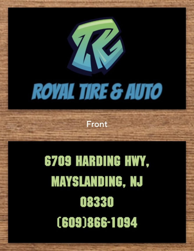 Royal tire & auto | 6709 Harding Hwy, Mays Landing, NJ 08330 | Phone: (609) 866-1094
