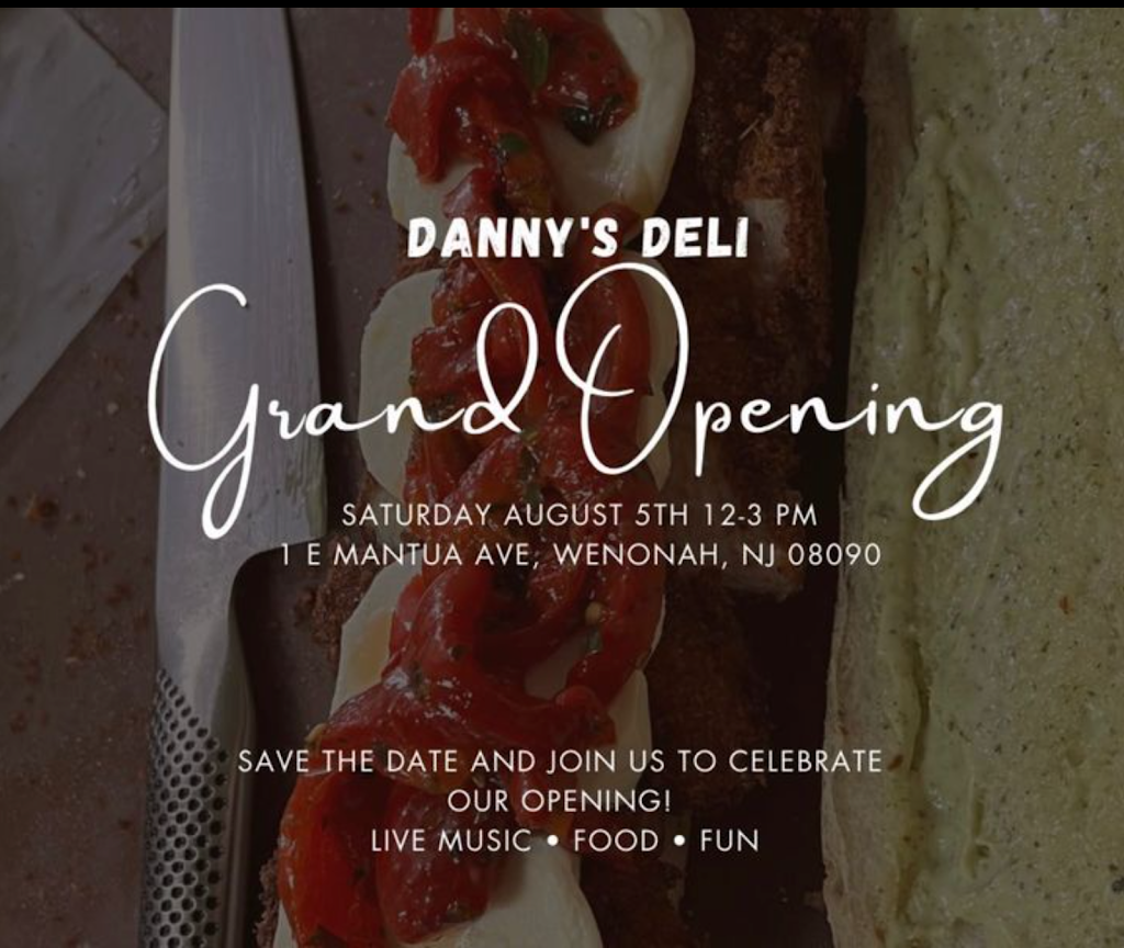 Dannys Deli | 1 E Mantua Ave, Wenonah, NJ 08090 | Phone: (856) 468-4295