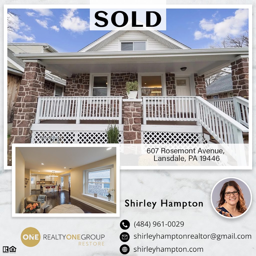 Shirley Hampton Realtor | 1610 W Main St #301, Collegeville, PA 19426 | Phone: (484) 961-0029