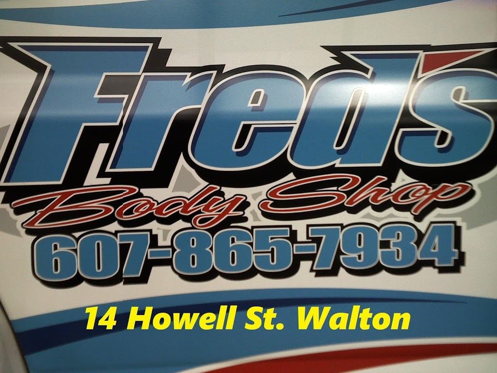 Freds Body Shop | 14 1/2 Howell St, Walton, NY 13856 | Phone: (607) 865-7934