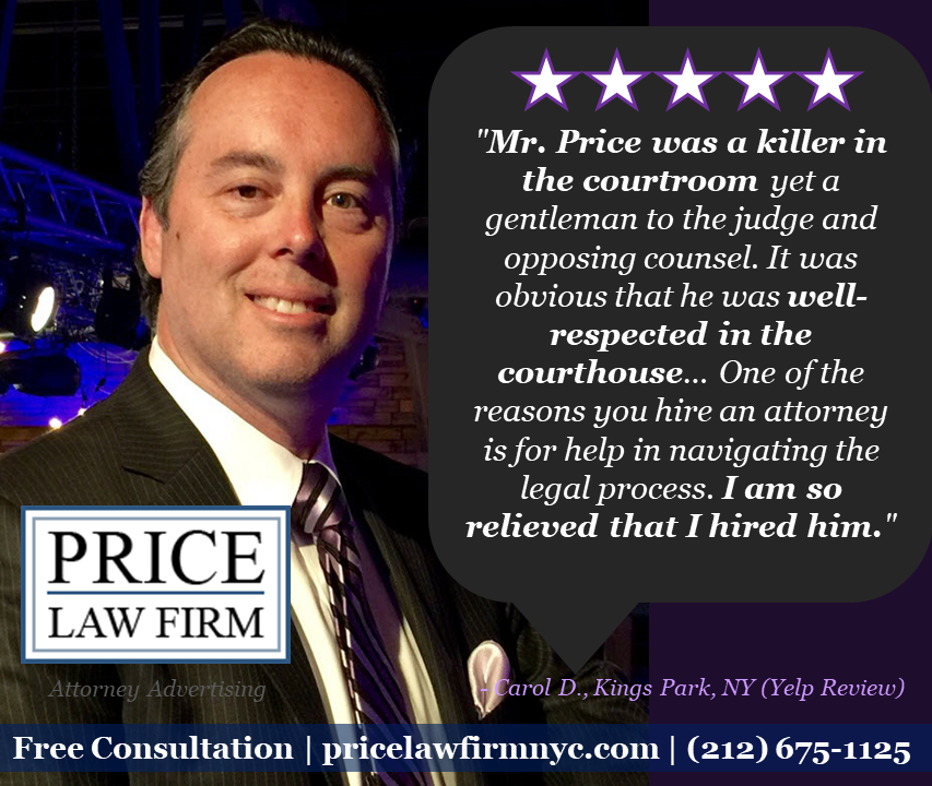 The Price Law Firm LLC | 2565 N Jerusalem Rd, East Meadow, NY 11554 | Phone: (212) 675-1125