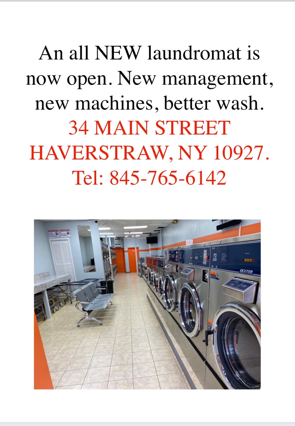 Fiesta Laundromat LLC | 34 Main St, Haverstraw, NY 10927 | Phone: (845) 765-6142