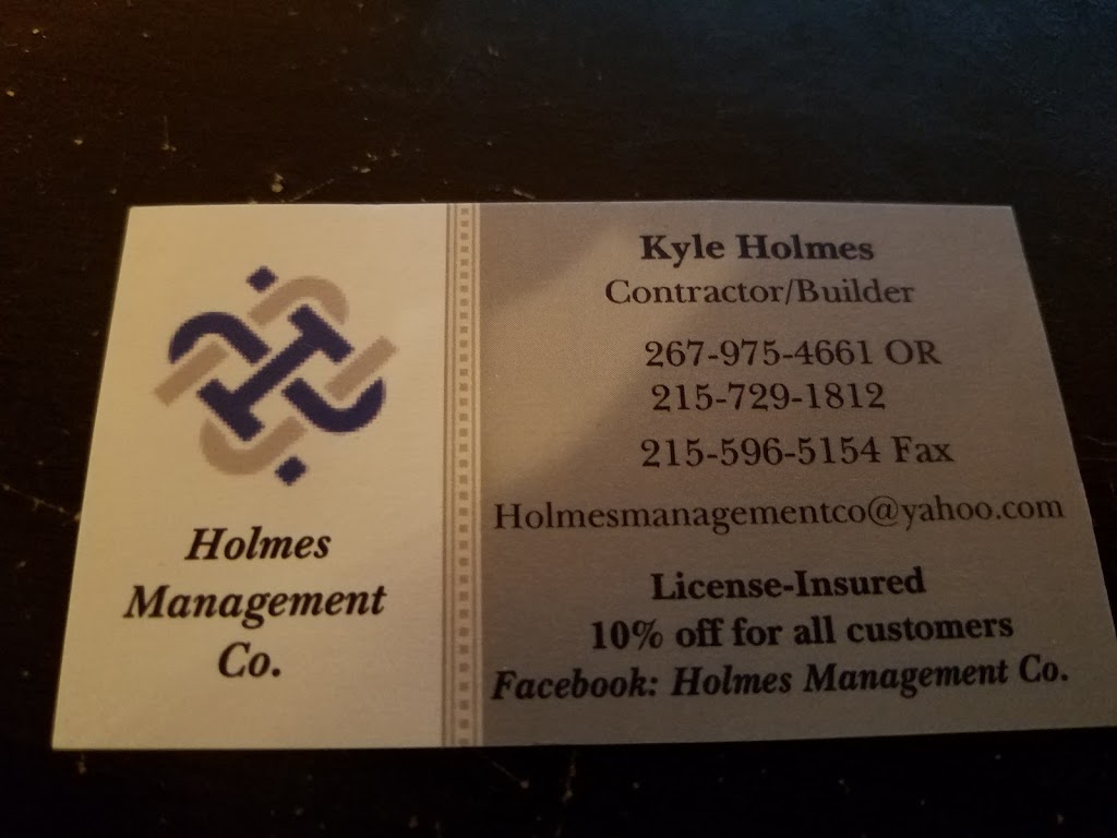 Holmes Management Co. | 1502 S 49th St, Philadelphia, PA 19143 | Phone: (267) 975-4661