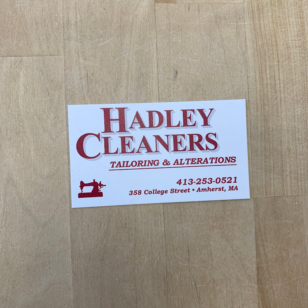 Hadley Dry Cleaners: Tailoring & Alteration | 358 College St, Amherst, MA 01002 | Phone: (413) 253-0521