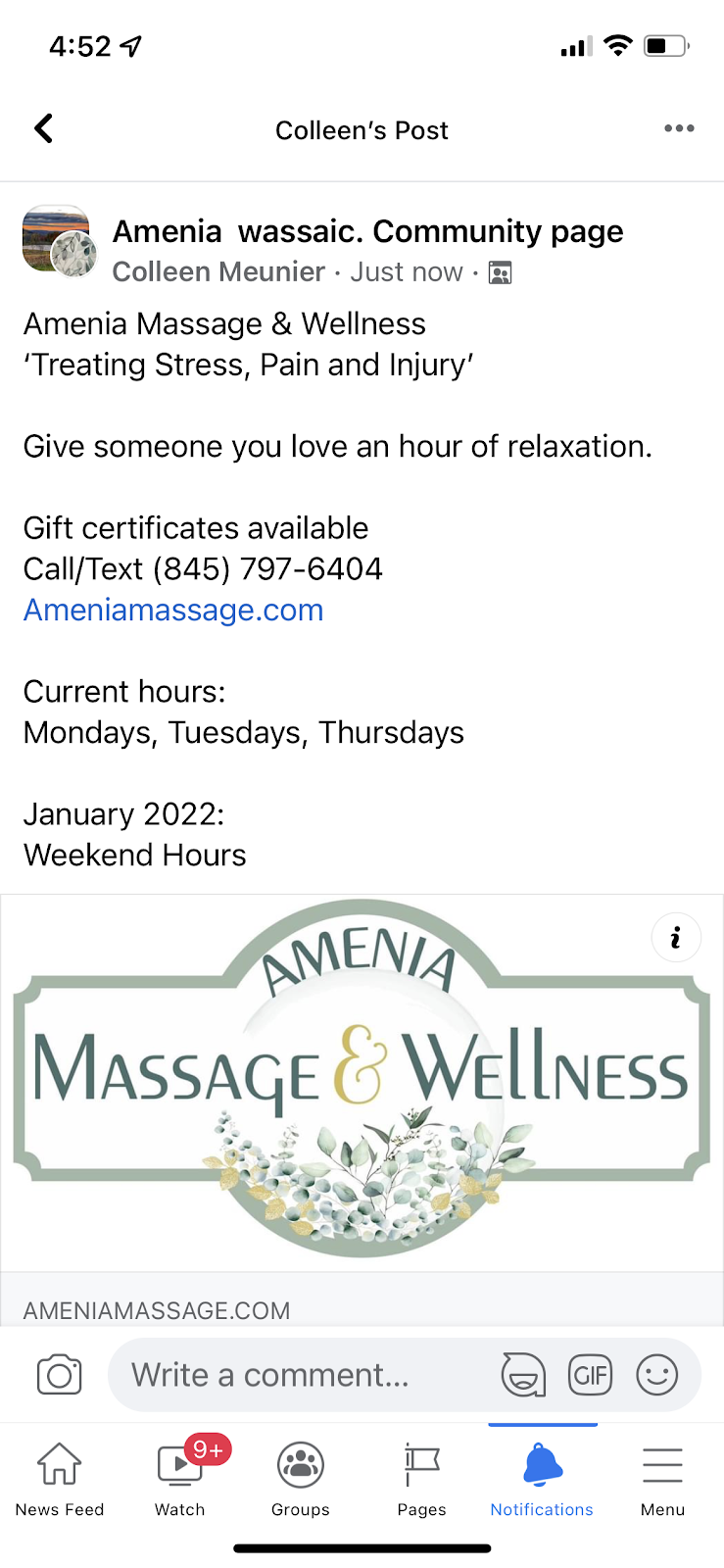 Amenia Massage & Wellness, LLC | 5323 US-44, Amenia, NY 12501 | Phone: (845) 379-1027