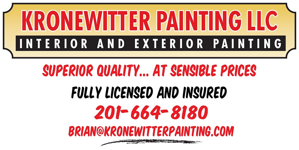 Kronewitter Painting LLC. | 25 Lake Dr, Westwood, NJ 07675 | Phone: (201) 664-8180