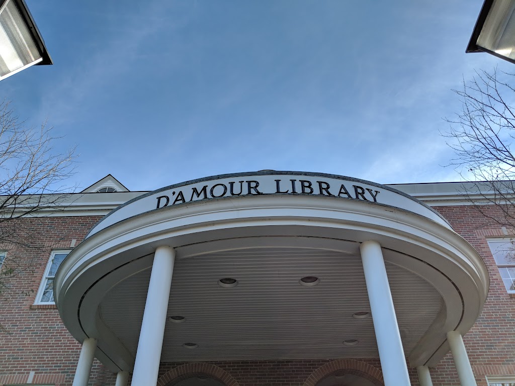 DAmour Library | 1215 Wilbraham Rd, Springfield, MA 01119 | Phone: (413) 782-1535