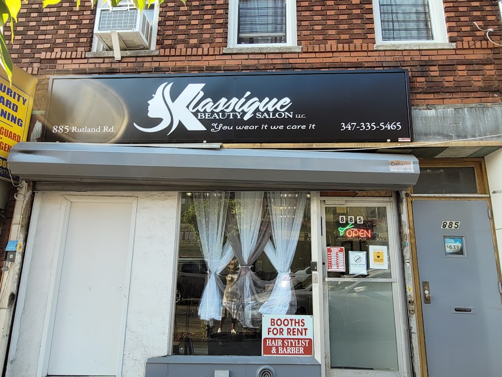 Klassique beauty salon | 885 Rutland Rd, Brooklyn, NY 11203 | Phone: (347) 335-5465