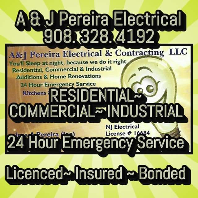 A & J Pereira Electrical Contracting | 12 Cottage Ln, Springfield, NJ 07081 | Phone: (908) 328-4192