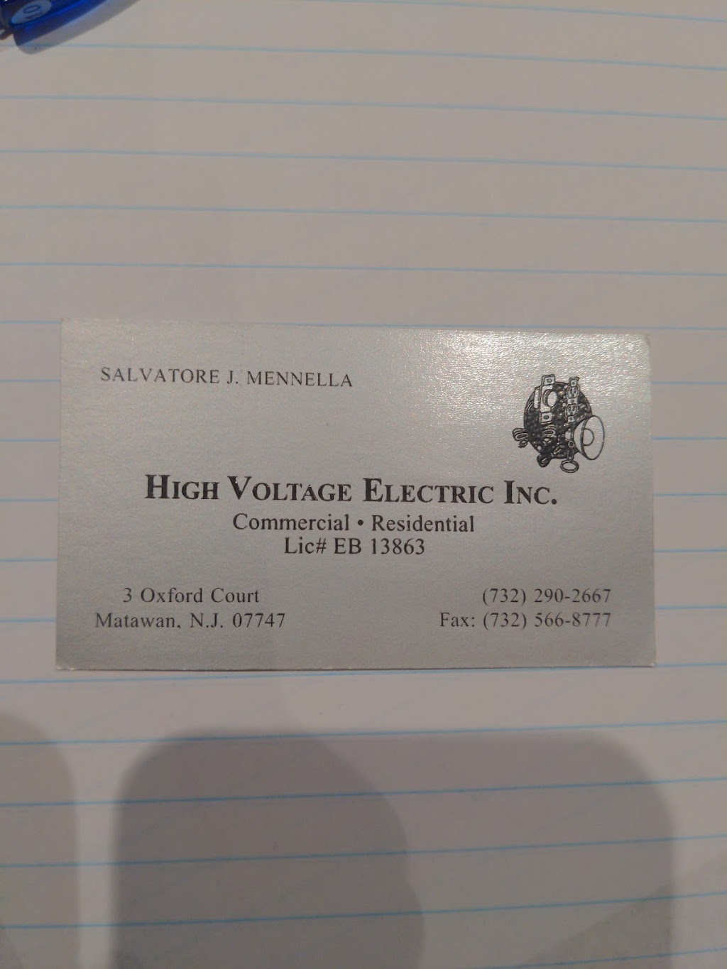 High Voltage Electric Inc | 3 Oxford Ct, Matawan, NJ 07747 | Phone: (732) 290-2667