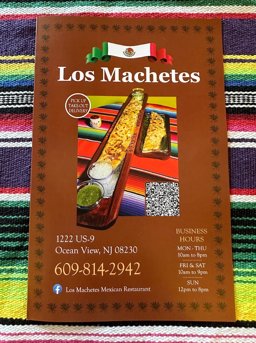 Los Machetes | 1222 US-9, Ocean View, NJ 08230 | Phone: (609) 814-2942