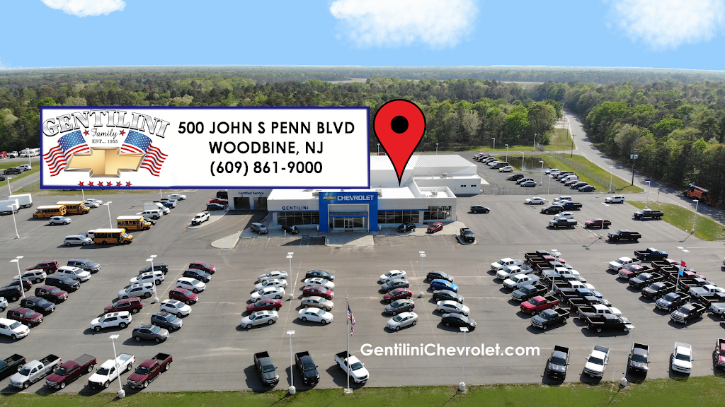 Gentilini Chevrolet | 500 John S Penn Blvd, Woodbine, NJ 08270 | Phone: (609) 459-0014