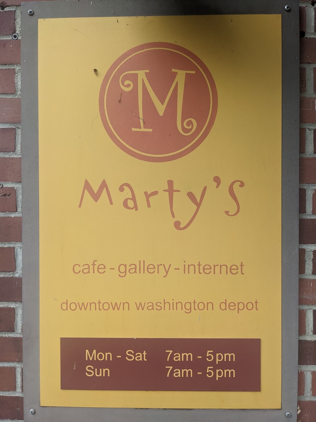 Martys Cafe | 4 Green Hill Rd, Washington, CT 06794 | Phone: (860) 868-1700