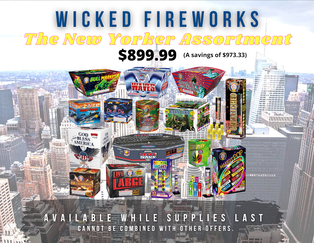 Wicked Fireworks | 5025 Milford Rd, East Stroudsburg, PA 18301 | Phone: (570) 420-7470