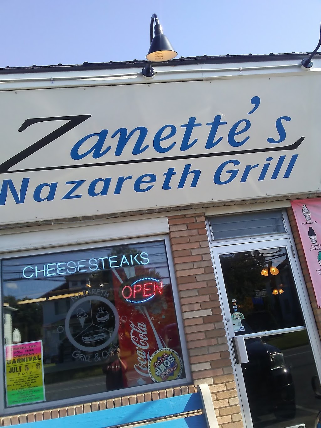 Zanettes Nazareth Grill | 208 E Lawn Rd, Nazareth, PA 18064 | Phone: (610) 759-3500