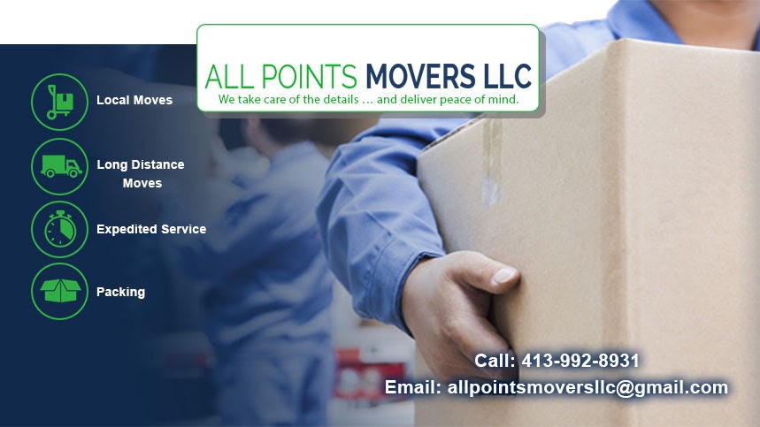 Allpoints Movers LLC(Moving Company in MA) | 25 Burford Ave #1, West Springfield, MA 01089 | Phone: (413) 992-8931