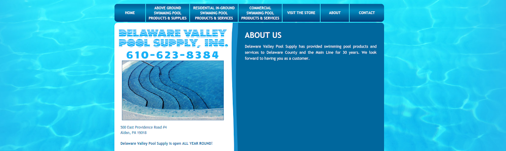 Delaware Valley Pool Supply | 500 E Providence Rd # 4, Aldan, PA 19018 | Phone: (610) 623-8384