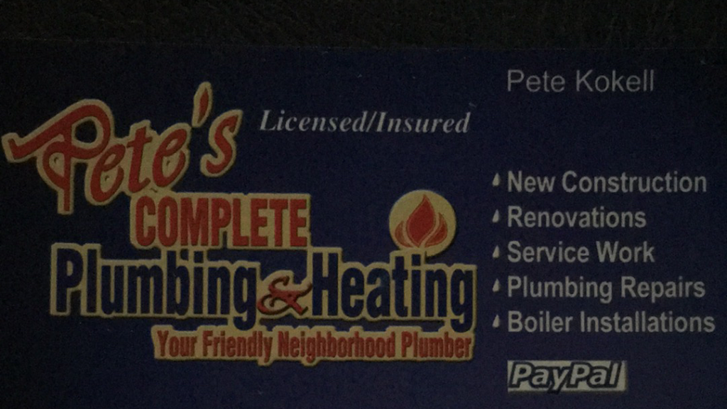 Petes Complete Plumbing & Heating Inc. | 64 Dogwood Ln, Northport, NY 11768 | Phone: (516) 381-2036