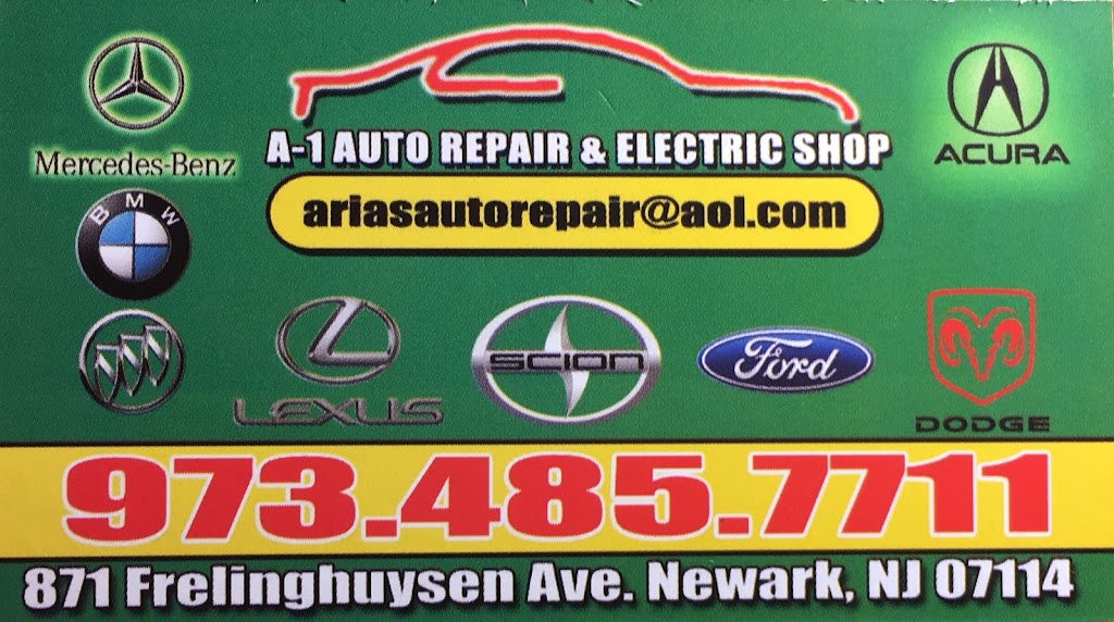 A-1 Auto Repair & Electric | 871 Frelinghuysen Ave, Newark, NJ 07114 | Phone: (973) 485-7711