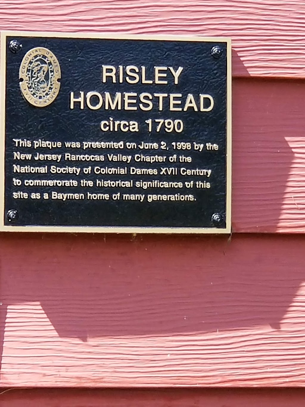 Risley Homestead Museum | 8 Virginia Ave, Northfield, NJ 08225 | Phone: (609) 641-8976