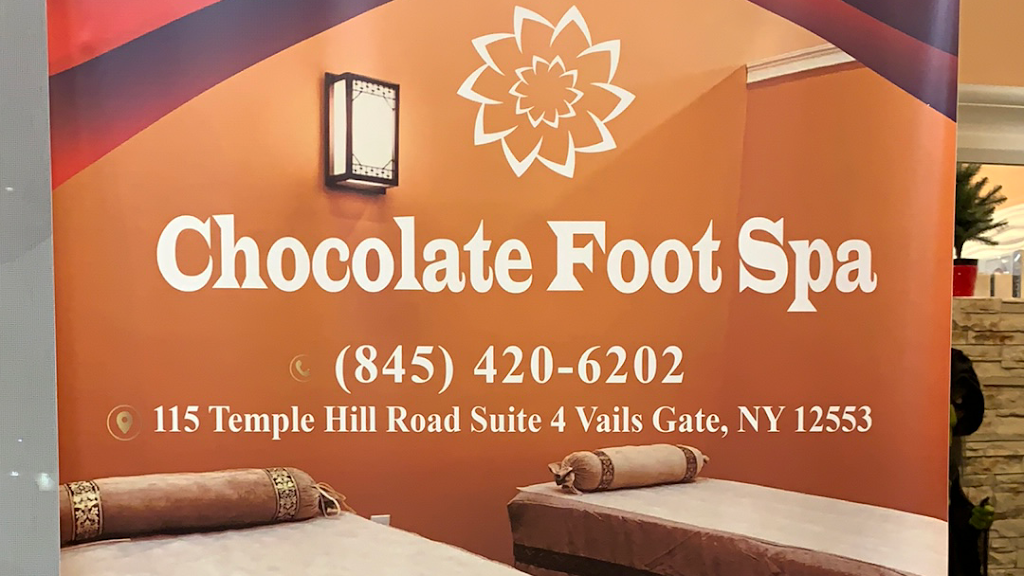 Chocolate Foot Spa | 113 Temple Hill Rd, New Windsor, NY 12553 | Phone: (845) 420-6202
