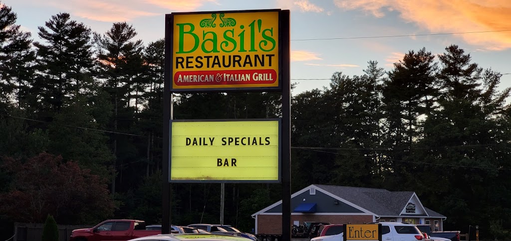 Basils Restaurant | 64 W Stafford Rd, Stafford, CT 06076 | Phone: (860) 684-9000