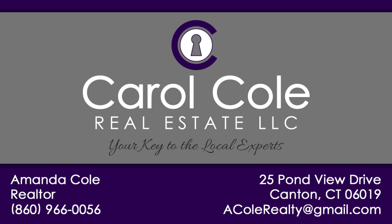 Carol Cole Real Estate, LLC | 25 Pond View Dr, Canton, CT 06019 | Phone: (860) 212-0687