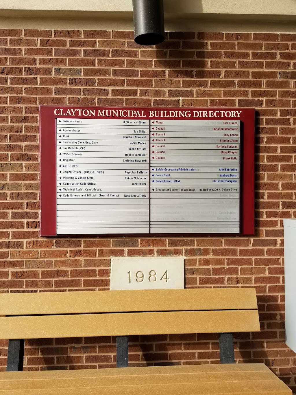 Clayton Building Inspector | 125 N Delsea Dr, Clayton, NJ 08312 | Phone: (856) 881-5385