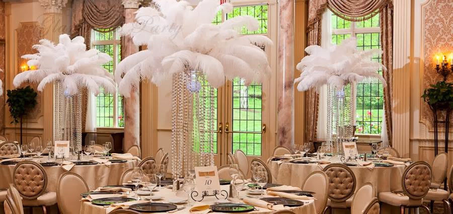 Feather Centerpieces | 314 Mill Hill Rd, Mill Neck, NY 11765 | Phone: (516) 452-6676